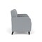 Lesro Siena Lounge Reception 2 Seat Tandem Seating, Black, RS Fog Upholstery SN2103 - alternate 3